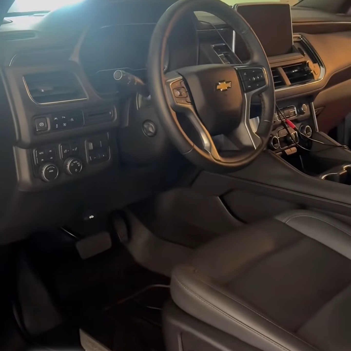 Chevrolet Tahoe cleaned inside and out